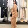 Ensemble deux pieces en crepe