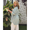 Chemise over size en lin