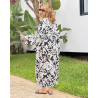 Chemise robe imprimée