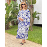 Chemise robe imprimée