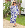 Chemise robe imprimée