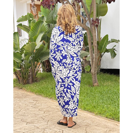 Chemise robe imprimée