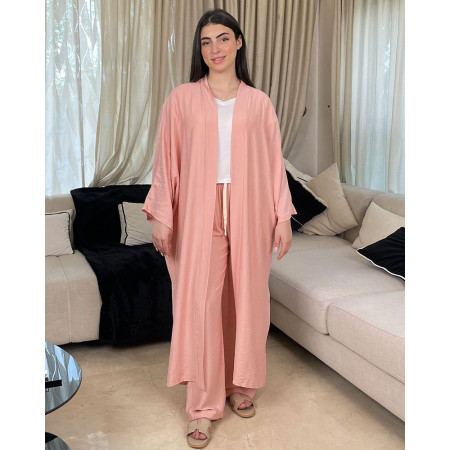 Ensemble deux pieces en lin