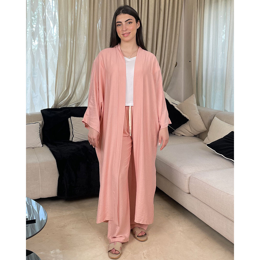 Ensemble deux pieces en lin