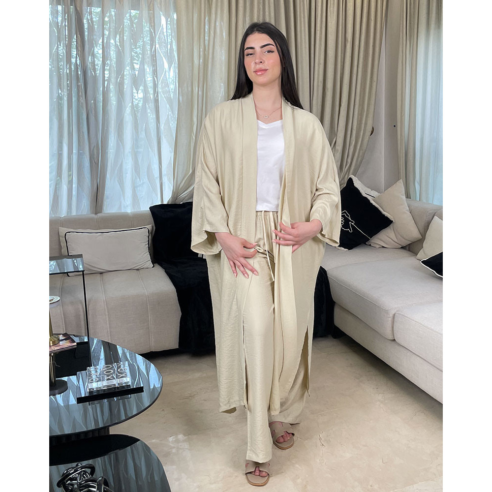 Ensemble deux pieces en lin