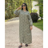 Chemise robe en lin