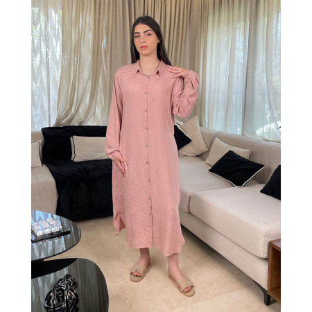 Chemise robe en Fibranne