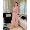 Chemise robe en Fibranne