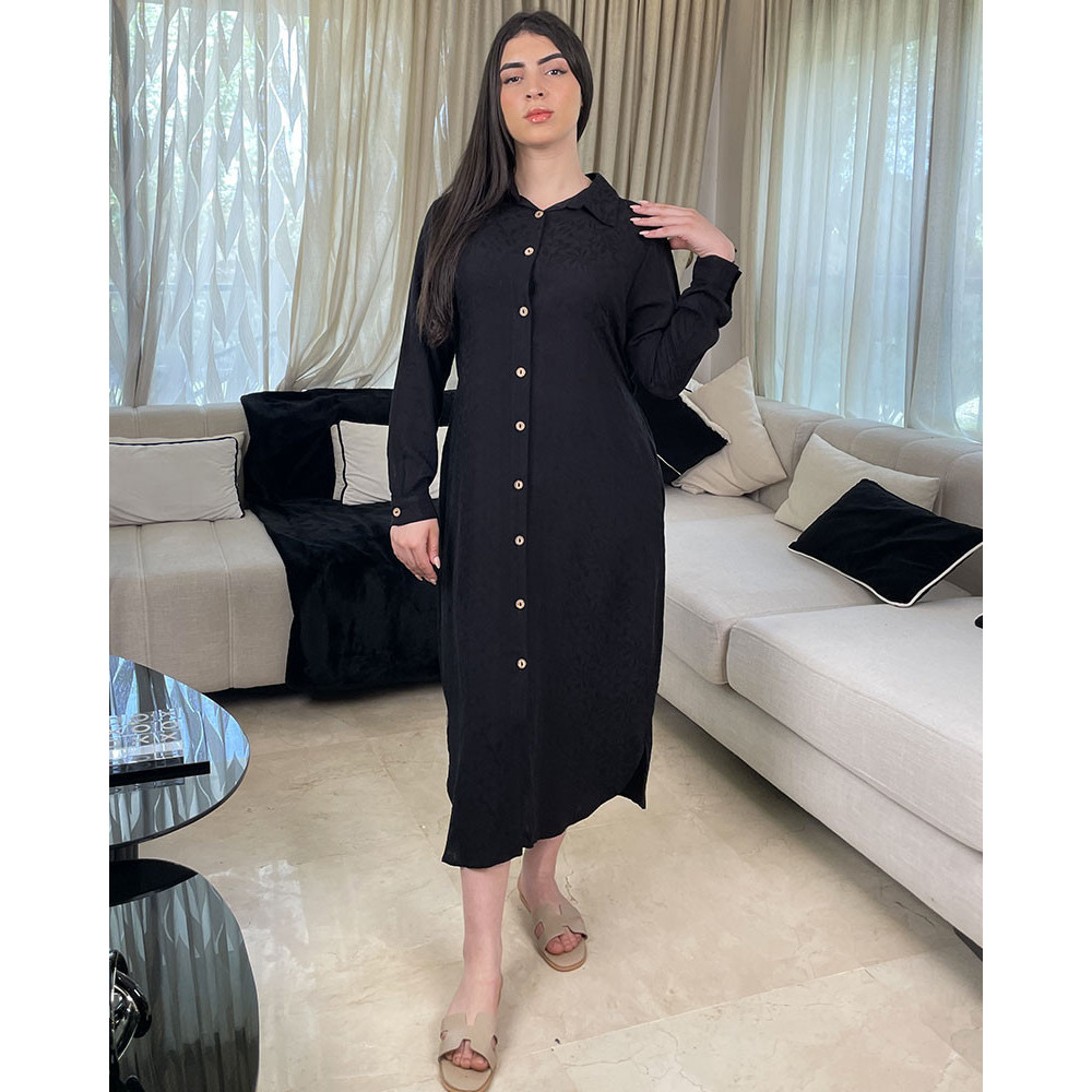Chemise robe en Fibranne