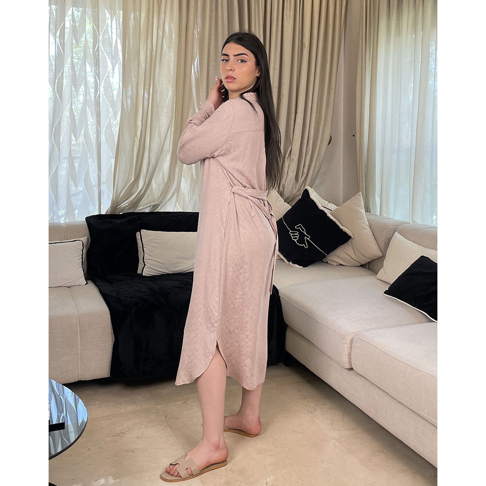 Chemise robe en Fibranne