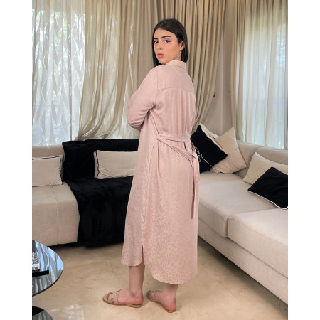 Chemise robe en Fibranne