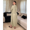 Chemise robe en Fibranne
