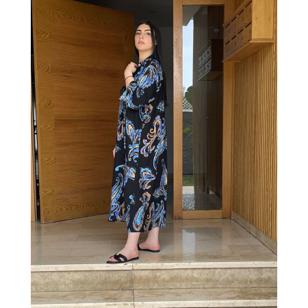 Chemise robe en lin