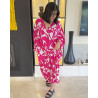 Chemise robe en crepe