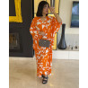 Chemise robe en crepe