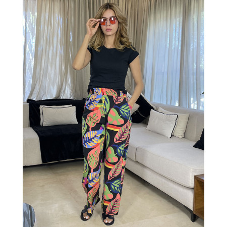 Pantalon en crepe