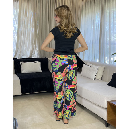 Pantalon en crepe