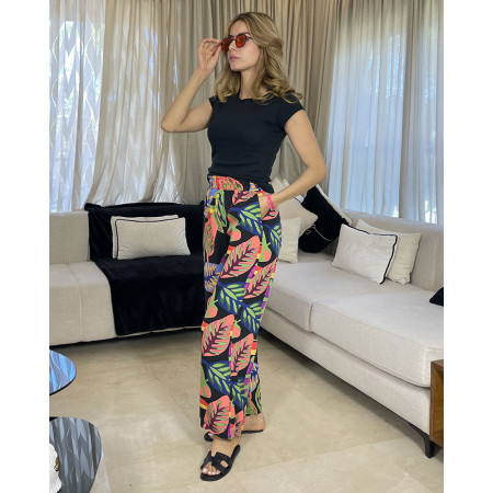 Pantalon en crepe