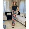 Pantalon en crepe