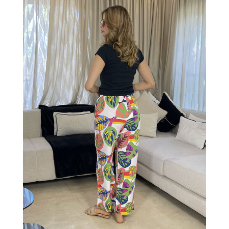 Pantalon en crepe