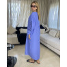 Chemise robe en lin