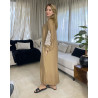 Chemise robe en lin
