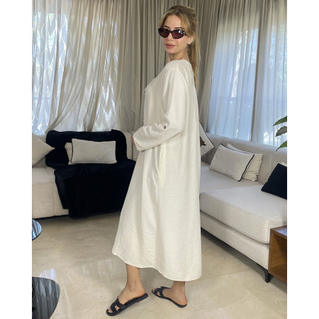 Robe en crepe
