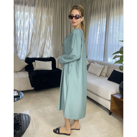 Robe en crepe