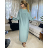 Robe en crepe