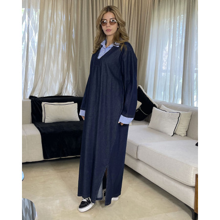 Robe en jeans