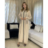 abaya en crepe