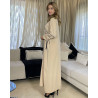 abaya en crepe