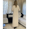 abaya en crepe