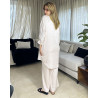 Ensemble en satin