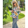 Chemise over size en lin