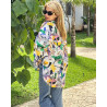 Chemise over size en lin
