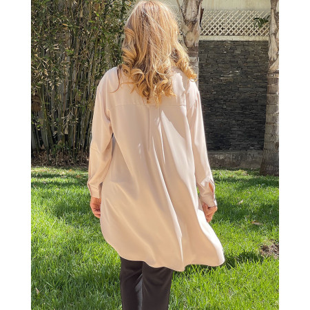 Chemise en crepe de soie