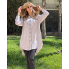 Chemise en crepe de soie